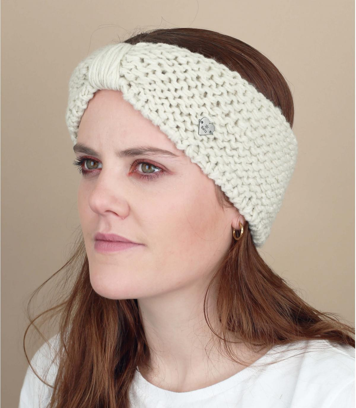 Stirnband Schleife Winter Ginger headband oyster